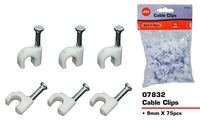 Cable clips-75x9mm