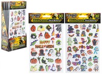 Halloween puffy stickers-pk30