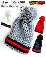 Warmeez unisex kid's pom pom knitted hat