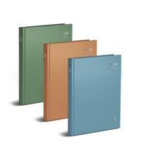 A5 Page a day colour block diary-2024