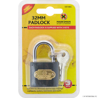 Marksman iron padlock-32mm