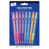 Pastel ballpoint pens-pk8