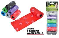 Pet waste refills-pk6