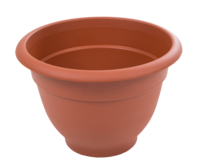 Bell pot round planter-terracotta-44cm
