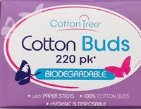 Biodegradable paper stick cotton buds-pk220