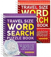 Travel size spiral wordsearch book