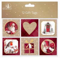 Gift tags-pk12 traditional