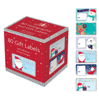 Adhesive gift labels-80 cute