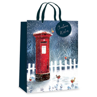 Post box Xmas gift bag-large