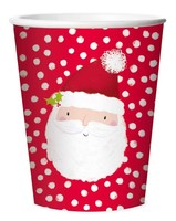 Christmas paper cups-pk8 kids