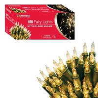 100 Clear shadeless tree lights