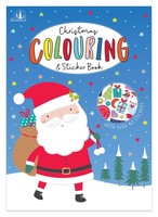 Christmas colouring & sticker book
