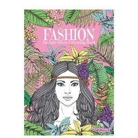 Fashion anti-stress colouring book-A4