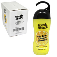 Fresh Start shower gel-tea tree & lemon-400ml