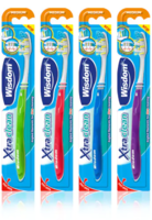 Wisdom Xtra clean toothbrush-medium-ast'd colours