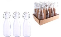 Glass storage bottle-250ml-19cm