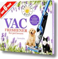 Pet lovers vac disc freshener-lavender-pk6