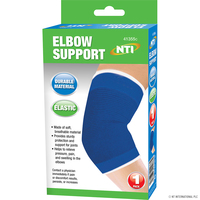 Elastic elbow support-blue