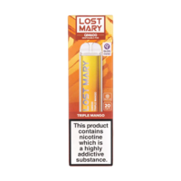 Lost Mary QM600 disposable vape-Triple Mango