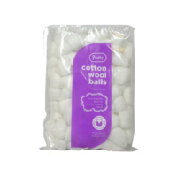Pretty cotton wool balls-pk100 white