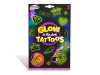 Glow in the dark tattoos-love