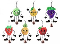 Metal funny fruits wind chime-6 astd