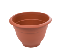 Bell pot round planter-terracotta-34cm