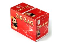Red Zig Zag papers-box 100