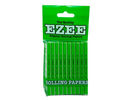 Ezee green rolling papers-pk10