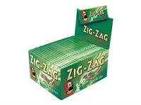 Green king size Zig Zag papers-box 50