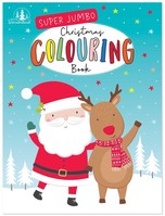 Super jumbo Christmas colouring book